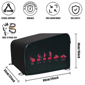 Caixa <span class=keywords><strong>Plyo</strong></span> Multifuncional Personalizada com Logo, Caixa de Empurrar para Quadril, Treinamento de Força, Exercício em Casa - Product Image 2