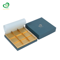 Boîte d'emballage personnalisée pour truffes au chocolat avec logo et impression couleur, boîte de luxe pour bonbons, biscuits, cadeaux, chocolats