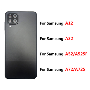 <span class=keywords><strong>Cover</strong></span> posteriore del telefono cellulare <span class=keywords><strong>Cover</strong></span> della batteria per <span class=keywords><strong>Samsung</strong></span> <span class=keywords><strong>A12</strong></span> A32 A52 A72 con pannello posteriore dell'obiettivo in vetro della fotocamera - Product Image 2