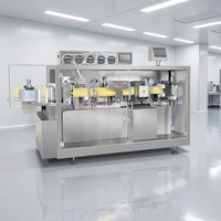 Machine de formage, de remplissage et de scellage d'ampoules en plastique monodose GGS-118P5, équipement d'emballage de liquides pour échantillons cosmétiques