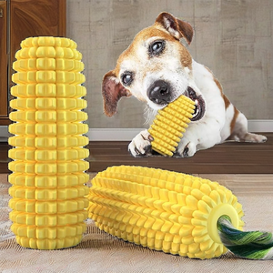 Juguete Masticable para Perros de TPR Resistente a Mordeduras, Forma Clásica de Donut, Cuerda de Algodón, Interactivo, Alivia el Aburrimiento, Juguetes de Entrenamiento para Perros Agresivos - Product Image 3