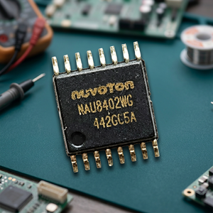 NAU8402WG 24บิต สเตอริโอ โออีดีเอซี DAC I2S 96kHz 2Vrms TSSOP-16 3.3V ป้องกันเสียงป๊อป สำหรับ USB BT Audio - Product Image 4