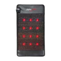 Luxuryade A800 Bio PEMF Tapis en améthyste Cristal Thérapie par lumière rouge infrarouge Photon Ions négatifs Blindage EMF Massage complet du corps