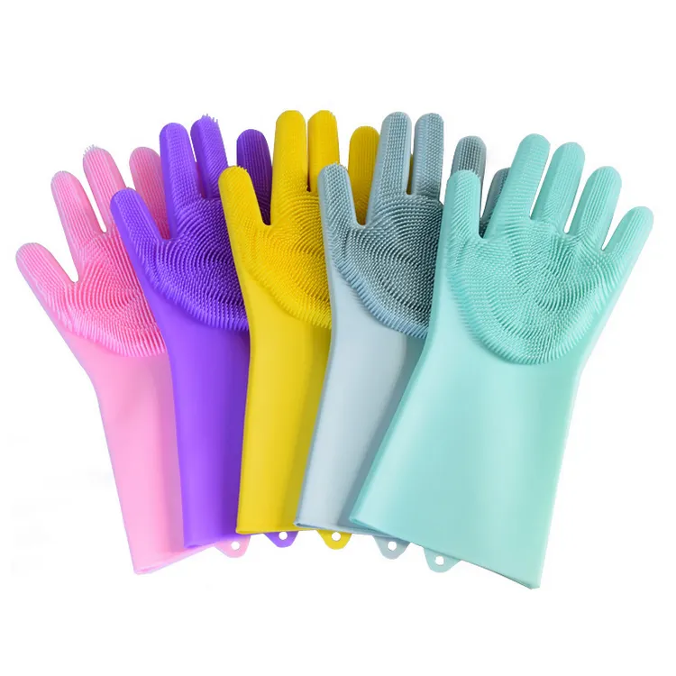 Silicone gloves for dry hands