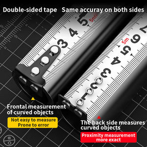 DEWEN 2-in-1 Industrielles digitales <span class=keywords><strong>Laser</strong></span>-Entfernungs messgerät Benutzer definiertes Logo Edelstahl klinge Edelstahl-Kunststoff-Maßband - Product Image 2