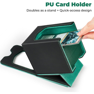 Cửa sổ dễ dàng hiển thị hộp boong thẻ giữ 100 + thẻ TCG hộp boong lấp lánh - Product Image 5