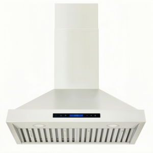 36 Inch 900CFM Electric Commercial Household Use Kitchen Exhaust Hood Ultra Quiet Motor Remote Control Baffle Filter Stainless - Product Image 1