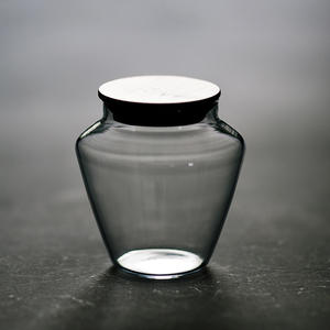 جرة صغيرة من الزجاج الطبيعي للمنزل والحديقة أصيص زهور من rarium لإيكولوجيا الطحلب وأواني المناظر الطبيعية والمزارع - Product Image 4