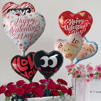 Nouveaux Ballons en Aluminium en Forme de Cœur de 18 Pouces pour la Fête des Mères 2026, Écologiques, Joyeuse Fête des Mères, Globos pour la Saint-Valentin, Décoration de Fête