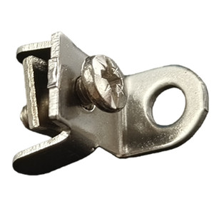 Clip de Verrouillage pour Rail de <span class=keywords><strong>Rideau</strong></span> Électrique en Acier Inoxydable Modèle S-1020 – Verrou de Positionnement au Design Moderne - Product Image 1