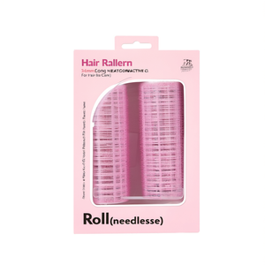 Rulos para el Cabello de 34 mm, Largos, de Plástico Frío Conductivo del Calor, Juego de 2 Piezas para el Cuidado del Cabello - Product Image 2