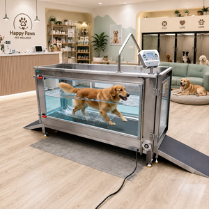 Tapis roulant aquatique pour animaux de compagnie, hydrothérapie vétérinaire pour chiens, entraînement rapide, tapis roulant <span class=keywords><strong>sous</strong></span>-marin électrique pour chats - Product Image 1