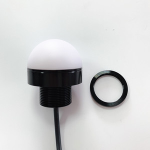 Luz indicadora LED impermeable tricolor, luz de advertencia para equipos, luz de señalización pequeña para exteriores, de una sola capa, roja, amarilla y - Product Image 1