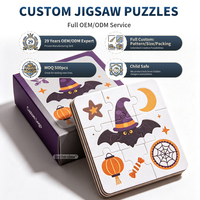 Puzzle en papier robuste personnalisé 1000 pièces, jeux de puzzles éducatifs pour la famille, pour enfants