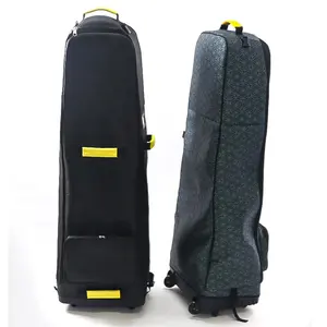 Super Grande Capacidade Golf Travel Cover Ultra-leve e portátil impermeável Nylon Golf Travel Bag Para Companhias Aéreas Com Rodas