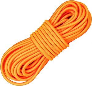 Cuerda Elástica Trenzada de Goma de 5/32 Pulgadas (4 mm) x 32 pies, Resistente, de Grado Marino, Resistente a los Rayos UV, Elástica, para Kayak, Carga, Camping - Product Image 1