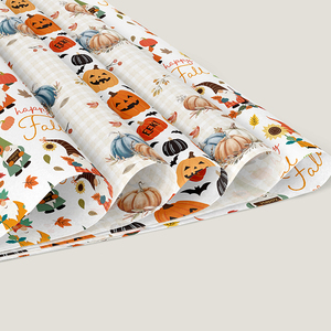 Bán Buôn Giáng Sinh Bí Ngô Mô Hình Màu Mô Giấy Thiết Kế Mới Tráng Tấm Bao Bì Lễ Hội Bao Bì In Công Nghiệp - Product Image 5