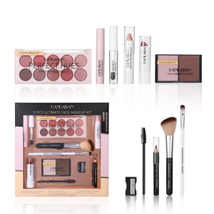 HANDAIYAN - Set <span class=keywords><strong>de</strong></span> Maquillaje <span class=keywords><strong>de</strong></span> Viaje, 11 Piezas, Kit Completo <span class=keywords><strong>de</strong></span> Maquillaje Facial, Labios, Mejillas, Contorno <span class=keywords><strong>de</strong></span> Ojos, Set <span class=keywords><strong>de</strong></span> Cosméticos <span class=keywords><strong>de</strong></span> Alta Pigmentación - Product Image 6