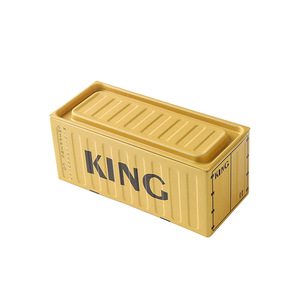 Container Display Box Miniature Model Ornament Stackable Tin Storage Box Scene Decoration Rectangle Shape With Lid - Product Image 5