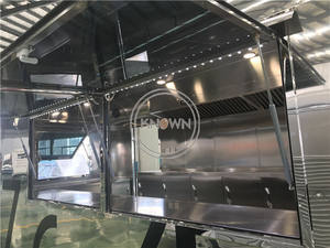 Remorque alimentaire mobile en acier inoxydable OEM, camion de restauration à vendre en Europe, chariot de restauration rapide - Product Image 6