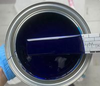 Peinture automobile auto-nivelante de qualité pour réparation automobile, base bleue longue durée