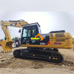 Excavadora de cadenas Caterpillar 320D/330D2 usada original de Japón, modelo 2018, peso operativo de 20 toneladas, capacidad de la cucharón de 1.0m. - Product Image 1