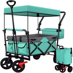 Usine professionnelle OEM chariot pliant chariot Camping plage pratique pliable enfant chariot - Product Image 2