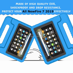 Vente en gros pour <span class=keywords><strong>Kindle</strong></span> HD 7 2015 / 2017/2019 <span class=keywords><strong>Prix</strong></span> Vente chaude Étui de <span class=keywords><strong>tablette</strong></span> fin antichoc avec dragonne 3 couches de protection - Product Image 4