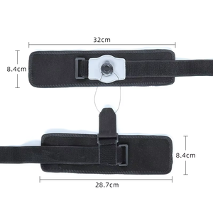 Attelle de pied tombant améliorée, support de cheville élastique réglable à <span class=keywords><strong>compression</strong></span> avec bouton rotatif pour l'aide au levage, idéale pour la rééducation post-AVC - Product Image 5