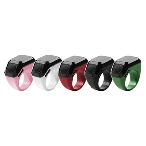 Bague intelligente musulmane islamique moderne avec fonction de prière Tasbih, horloge numérique Azan, fonction lever de soleil, contrôle par application, couleur et taille personnalisables, cadeau - Product Image 1