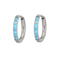 Cincin segmen Titanium modis G23 ASTM F136 cincin tindik badan anting dipoles tinggi perhiasan cincin hidung