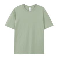 T-shirt homme personnalisé respirant en gros – T-shirt personnalisé sérigraphié – T-shirt homme à manches courtes col rond/col en V multicolore