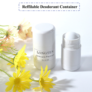 Rỗng màu tím Gel tròn khử mùi <span class=keywords><strong>Stick</strong></span> <span class=keywords><strong>container</strong></span> 15g 30g 50g 75g Xoắn ống dưới điền bao bì Sáp tóc khử mùi Thanh - Product Image 2