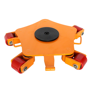 Сверхмощная платформа, вращающаяся на 360 градусов, 3-5 тонн, тележка для грузового транспорта, OEM, настраиваемый ручной механизм - Product Image 3