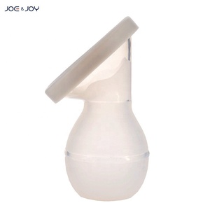 Tiralatte manuale in Silicone da 90ml/4 once portatile a mani libere con tappo per tiralatte collettore con coperchio a tenuta stagna per mamme che allattano al seno - Product Image 4