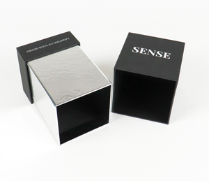 Boîtes d'emballage de flacons de parfum haut de gamme personnalisables avec doublure en éponge, flacons vides de 50 ml, boîtes rigides en relief - Product Image 4