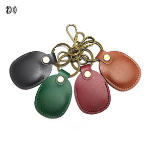 Biểu tượng tùy chỉnh NFC da keyfob Mifare desfire EV3 2K/4K/8K kiểm soát truy cập <span class=keywords><strong>RFID</strong></span> da Keychain - Product Image 2