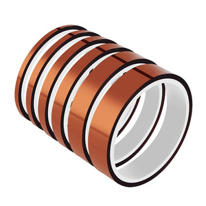 Wholesale Double Sided High Temperature Resistant Masking Tape Heat-Resistant <strong>Vinyl</strong> Material Hot Melt <strong>Adhesive</strong> Custom Thickness - Product Image 2
