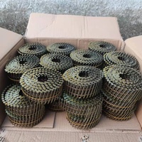 Clous à bobine filetés pneumatiques de haute qualité 32-80 clous pour pistolet à air comprimé en gros de Chine