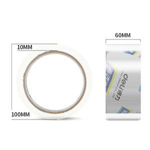 Deli Packing Tape 60mm X 60y Transparent Carton Sealing No Residual - Product Image 1
