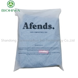 Sacs de courses en plastique écologiques, sacs en plastique biodégradable, sacs en plastique type T-shirt, sacs à emporter sur rouleau (personnalisation de la couleur/du design) - Product Image 2