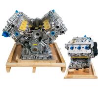 Suku Cadang Otomotif Berkinerja Tinggi BDW V6 Engine Long Block 2.4L OE 06E100031 Rakitan Mesin BDW Motor untuk Audi A6L 4Z8 C6