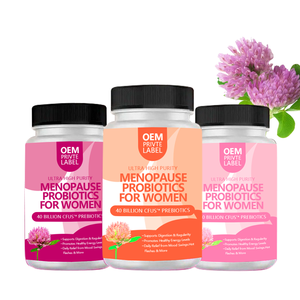Cápsulas probióticas <span class=keywords><strong>para</strong></span> mujeres Vitamina C Píldoras de vitamina B Suplemento alimenticio de tableta de salud biótica - Product Image 1