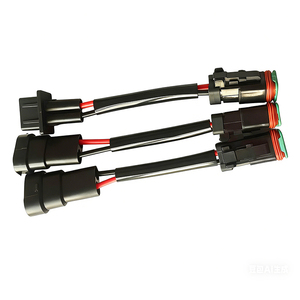 9005 9006 H11 转 Deutsch DT DTP 18AWG <span class=keywords><strong>2</strong></span> 针汽车连接器线束，用于 LED 工作灯条雾灯 - Product Image 2