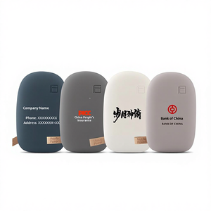 Mini banque en plastique 5W grande <span class=keywords><strong>capacité</strong></span>, forme de galet, petite, portable, multi-ports USB, coque cylindrique en aluminium, cadeau avec logo d'entreprise - Product Image 6