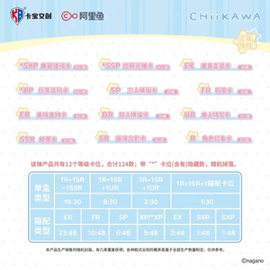 48er Großhandelsbox Japanische Anime Kabao Chiikawa Joyful Time Sammelkarten Serie 1 Sammelkartenspiel TCG Blind Box Live-Lieferung - Product Image 5