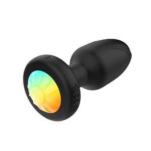 Masseur de prostate à lumière LED, télécommande, cristal, toucher doux, jouets sexuels pour adultes, <span class=keywords><strong>plug</strong></span> anal féminin - Product Image 6