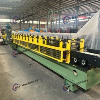 Ligne de production entièrement automatique de rayonnages métalliques personnalisés, équipement de formage pour entrepôt, machine de profilage à froid