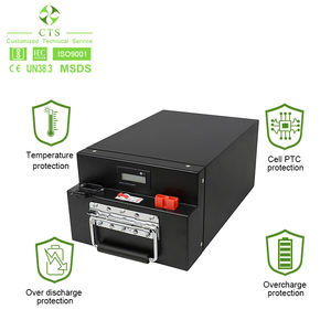 CTS 36V 60V مدينة Coco مع تحكم ذكي 72V 50Ah 100Ah بطارية ليثيوم أيون للدراجات الكهربائية - Product Image 5