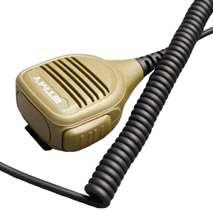 Micrófono de Altavoz PTT Resistente en Tono Arena con IP54 y Largo Alcance para Walkie Talkies UV5R/UV82 y para TK2000/TK3000 - Product Image 4